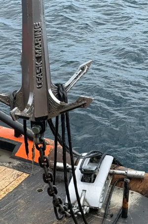 Leask Marine Grapnel with Stingray